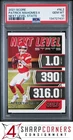 2021 PANINI SCORE NEXT LEVEL STATS #NL2 PATRICK MAHOMES II PSA 10