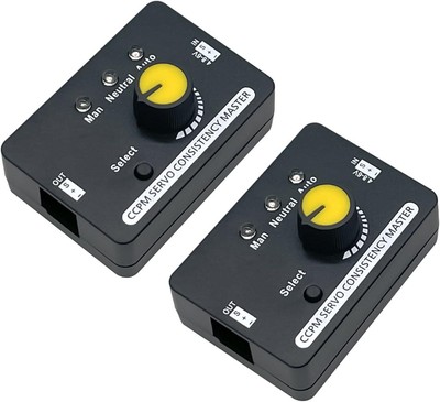 2er Pack RC Servo Tester Zentrierwerkzeug ESC Motor Checker eingebaut BEC 3CH hoch für