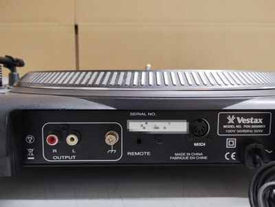 Vestax PDX-3000MK2 Direct Drive DJ Turntable Good GP | eBay