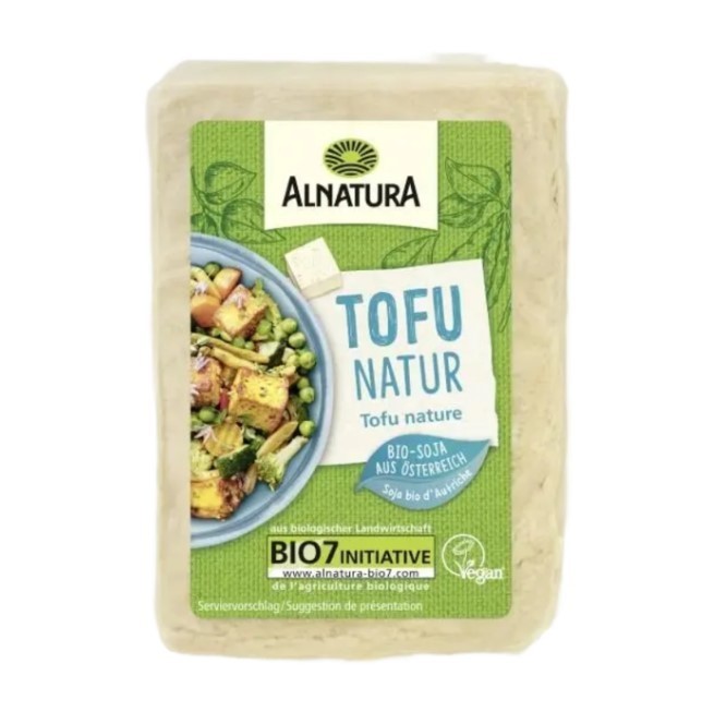 Alnatura Bio Tofu Natur 200g ungekühlt haltbar Vegan Sojaprodukt