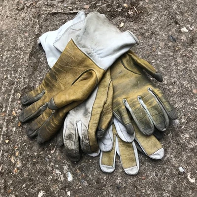 British Army Lot Gants Cuir Souples Légers Pilotes Avion Équipage, Doublure - Photo 1/4