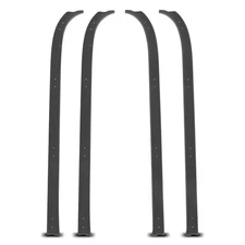 4Pcs Inner & Outer Left & Right Window Sweep Weatherstrip Seal for Dodge B2500