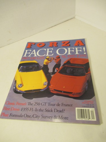 Vintage Lot of 4 Forza Ferrari Magazine Full Year 1997 No. 5,6,7,8 F50 GT1 - Picture 5 of 7