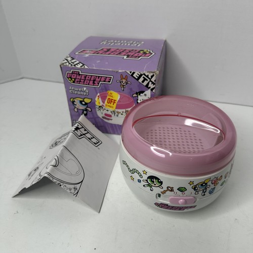 Vintage Powerpuff Girls Jewelry Cleaner Salton Model PP88JC 2001 Cartoon Network