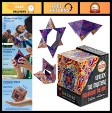 Magnetic Puzzle Cube - Sensory Fidget Toy for Stress Relief Shape Shifting Fun