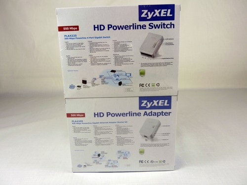 Zyzel HD 500 Mbps Powerline Switch Set PLA4225 & PLA4205 - 第 2/3 張圖片