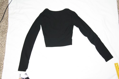 (2) Ballet Wraps Top V-neck Long Sleeve Dance Cardigan for Girls by GEF France - Picture 7 of 11