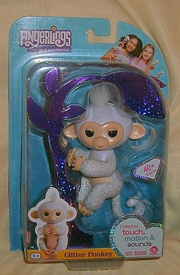 Fingerlings Glitter Monkey Sugar 771171137634|