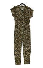 Wonder Nation Jumpsuit Girls Size XXL 18 Daisies Boho Cottagecore Beachy Travel