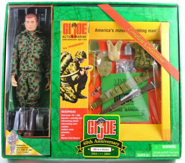 2003 Hasbro Gi Joe Action Marine 40th 