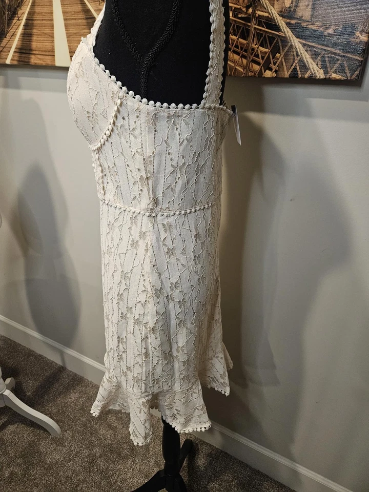 Nuevo con etiquetas Vestido Azura Elegante de Encaje con Dobladillo con Volantes #217 Foto 2 de 4