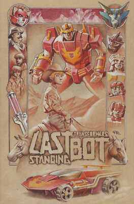 Transformers Last Bot Standing #4 Cover E 10 Copy Su Variant Edition (Net