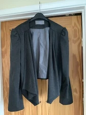 South Ladies Waterfall Front Jacket - grey size 14