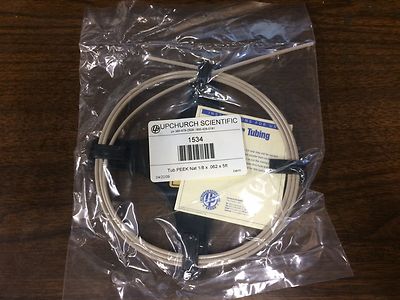 Upchurch Scientific 1534 Peek Tube Natural 1/8 x .062 x 5ft