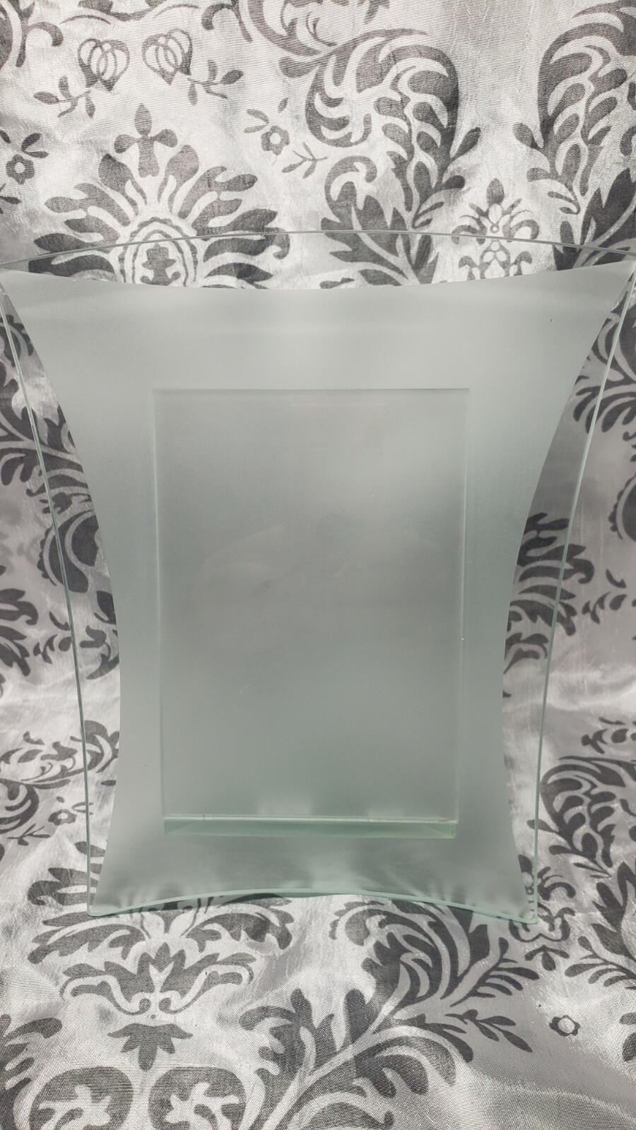 Frosted Glass Picture Frame Made In Canada Morin Choiniere eBay