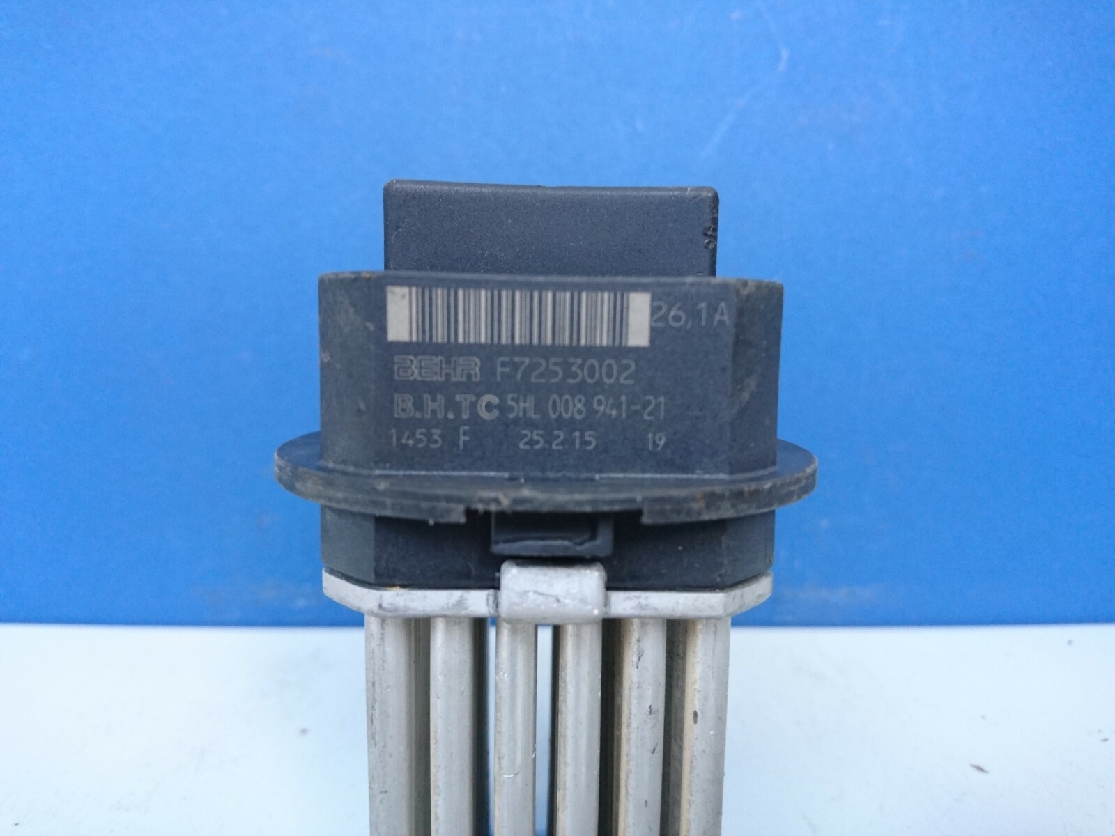 Volvo V60 S60 Interior Heater Blower Resistor Control Unit F7253002