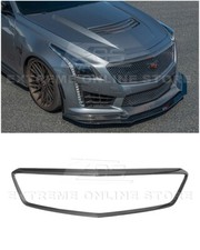 For 16-19 Cadillac Cts-v Gm Factory Carbon Fiber Front Grille Surrounding Insert