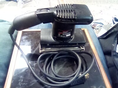 Vintage Sears Craftsman Finishing Sander 1/3 Sheet 1/6 HP Amps 