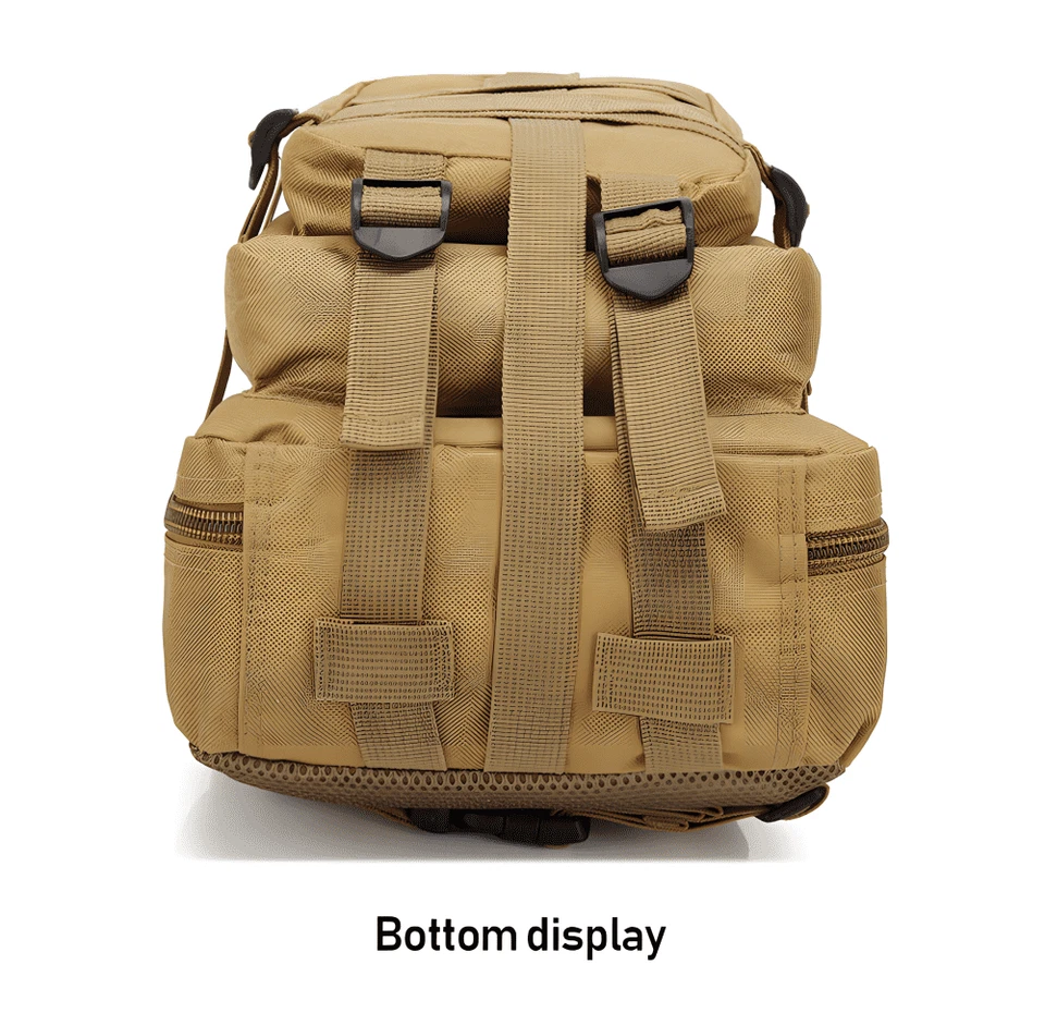  Mochila MOLLE 35L Militar Táctica 600D Ejército Mochila Camping Senderismo Aire Libre Foto 4 de 4