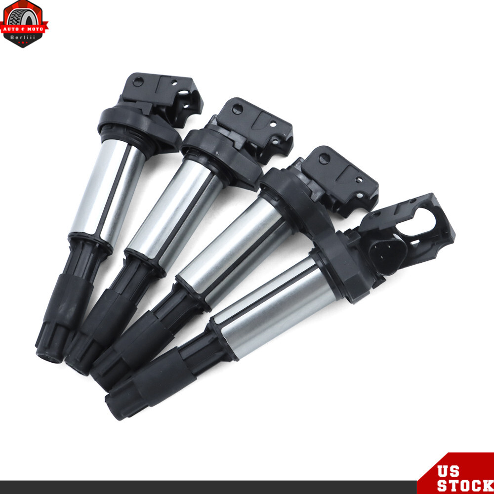 4PCS Ignition Coils For BMW E46 E53 E60 E83 E90 323i 325i 525i M3 Z4 X5
