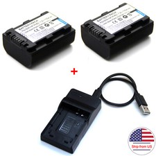 Battery /Charger For Sony DCR-DVD508 DCR-DVD510 DCR-DVD608 DCR-DVD610 DCR-DVD650