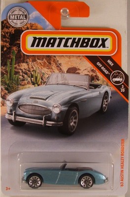 matchbox 63 austin healey roadster