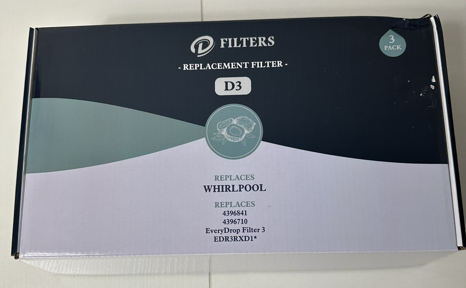 S Replace Filters Whirlpool 4396841 / 4396710 Edr3rxd1* Qt:3
