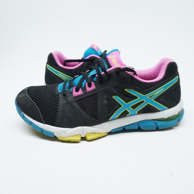 user_fc2407f6 A3626 G2147 VGC! Womens 8 Asics Gel Craze TR 3 S653J Black/Light Blue Pink