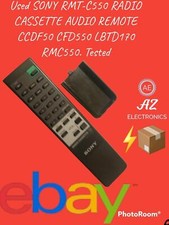 Used OEM Sony RMT-C767 Radio Cassette Remote Control.     Tested.