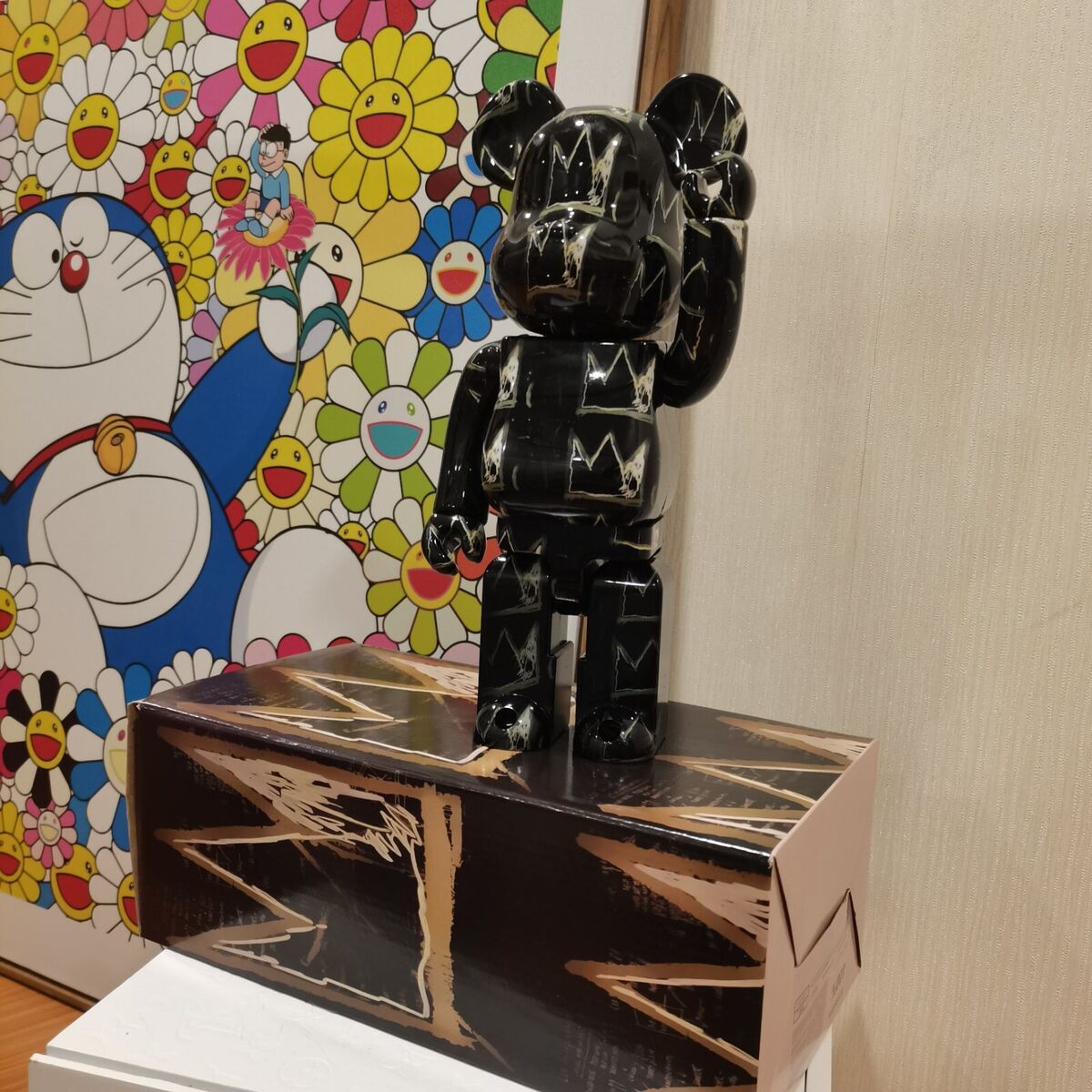 Bearbrick 400% JEAN MICHEL BASQUIAT #8 BE@RBRICK 28cm High Bearbrick 400% JEAN MICHEL BASQUIAT #8 BE@RBRICK 28cm High