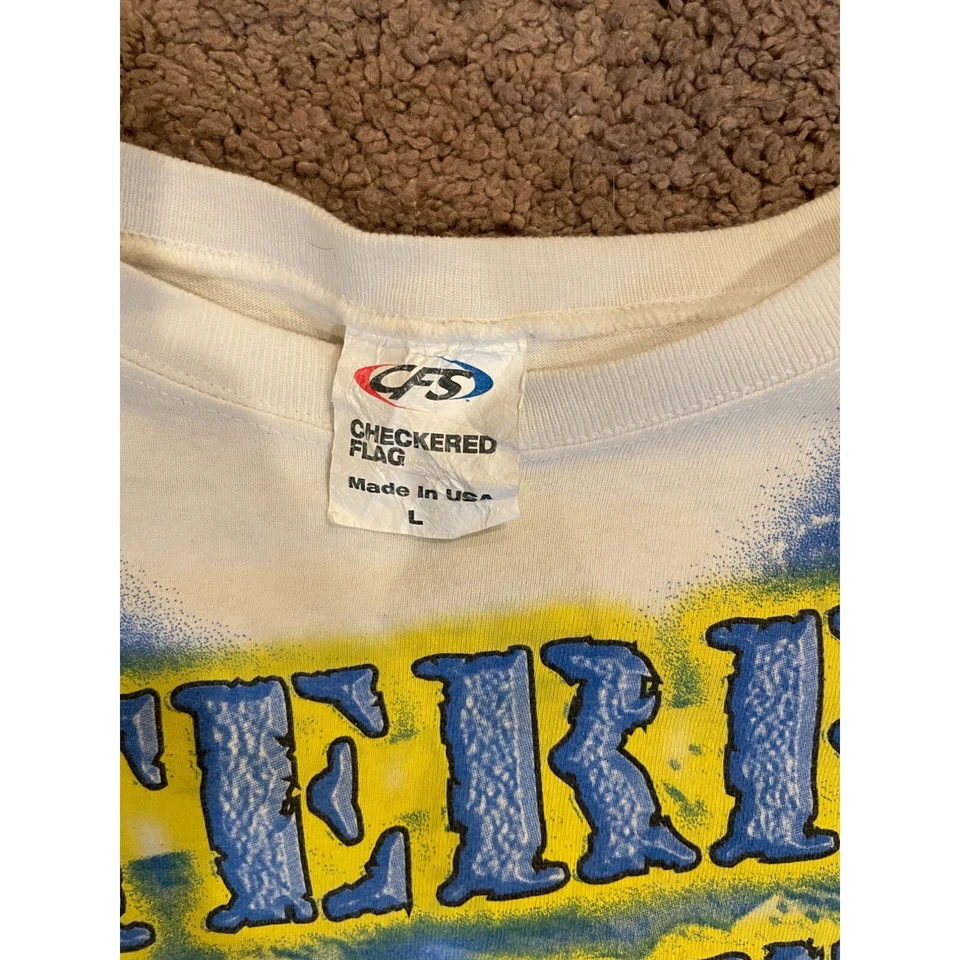Camisa De Colección Rara Terry Labonte AOP Kellogg Tony el Tigre Copos de Maíz Foto 4 de 4