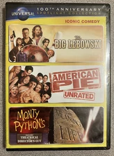 Big Lebowski, American Pie Monty Python's Meaning of Life DVD Set