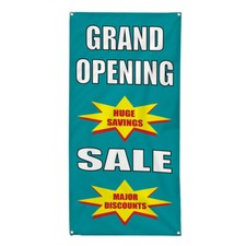Vertical Vinyl Banner Multiple Sizes Business Weatherproof Industrial Yard Signs