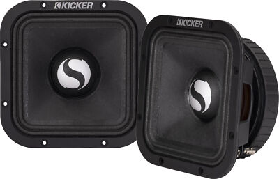 Kicker 49ST7MR8 7'' Midrange Speakers (8-ohm)