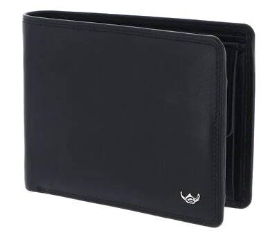 Golden Head Polo RFID Protect Scheintasche 1138 Geldbörse Schwarz schwarz Neu - Bild 1 von 4