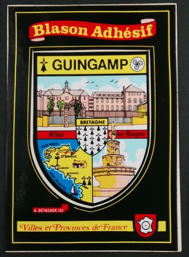 BG13774b - INSIGNE BADGE BLASON GUINGAMP