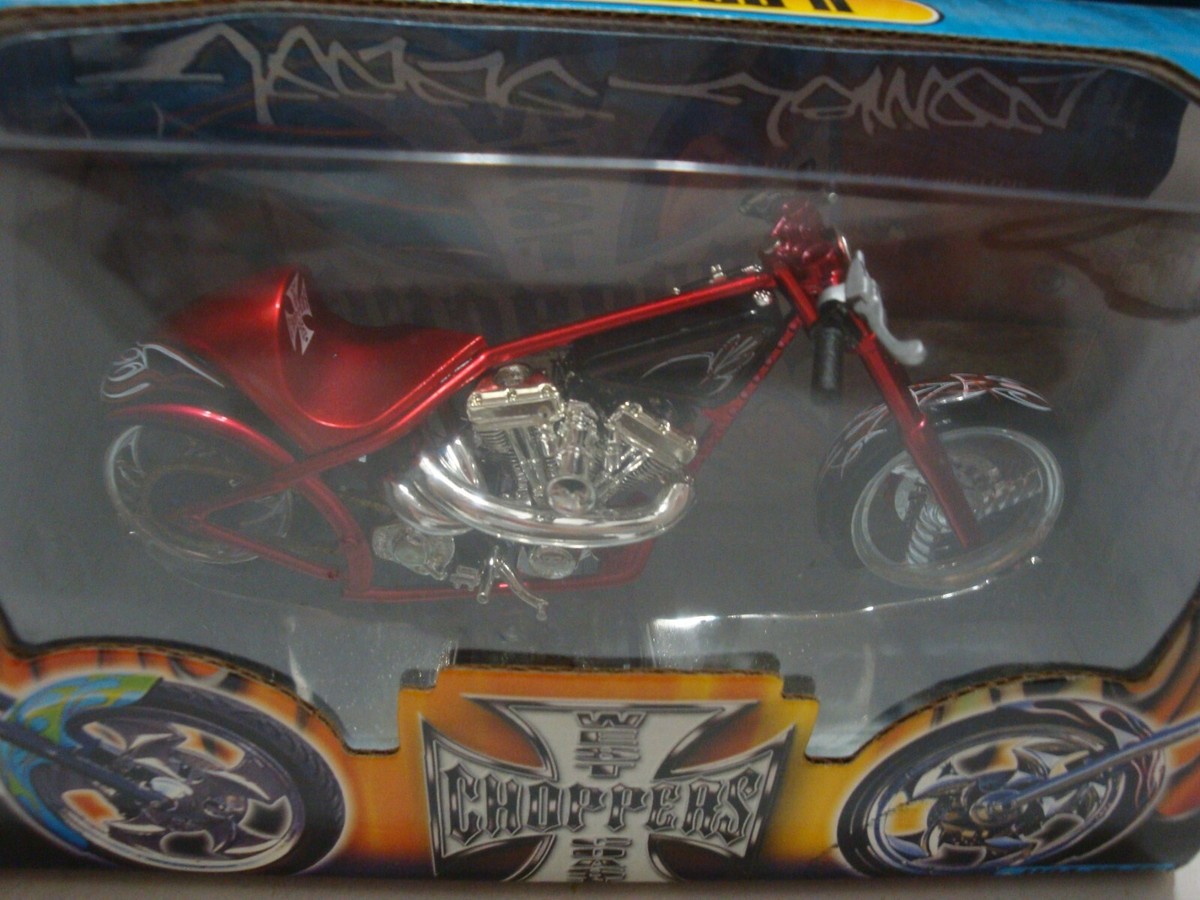 ウエストコースト・チョッパーズ 1/18 モデル - エル・ディアブロII WEST COAST CHOPPERS JESSE JAMES EL DIABLO II 1/18 1:18 BIKE