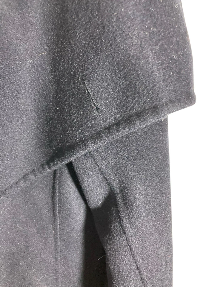 Abrigo para mujer Reiss azul medio mezcla de lana de doble botonadura Foto 4 de 4