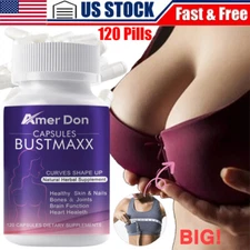 Breast Enhancement Capsules Increase Breast Size & Breast Growth Firming 120Pcs