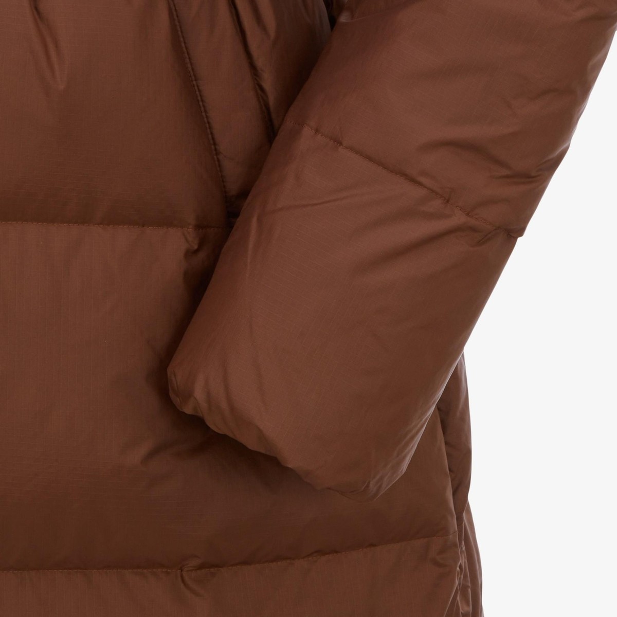コート [The North Face] W'S NUPTSE BELTED DOWN COAT RDS - BROWN The North Face Nuptse Belted Long Parka - Women's - Clothing