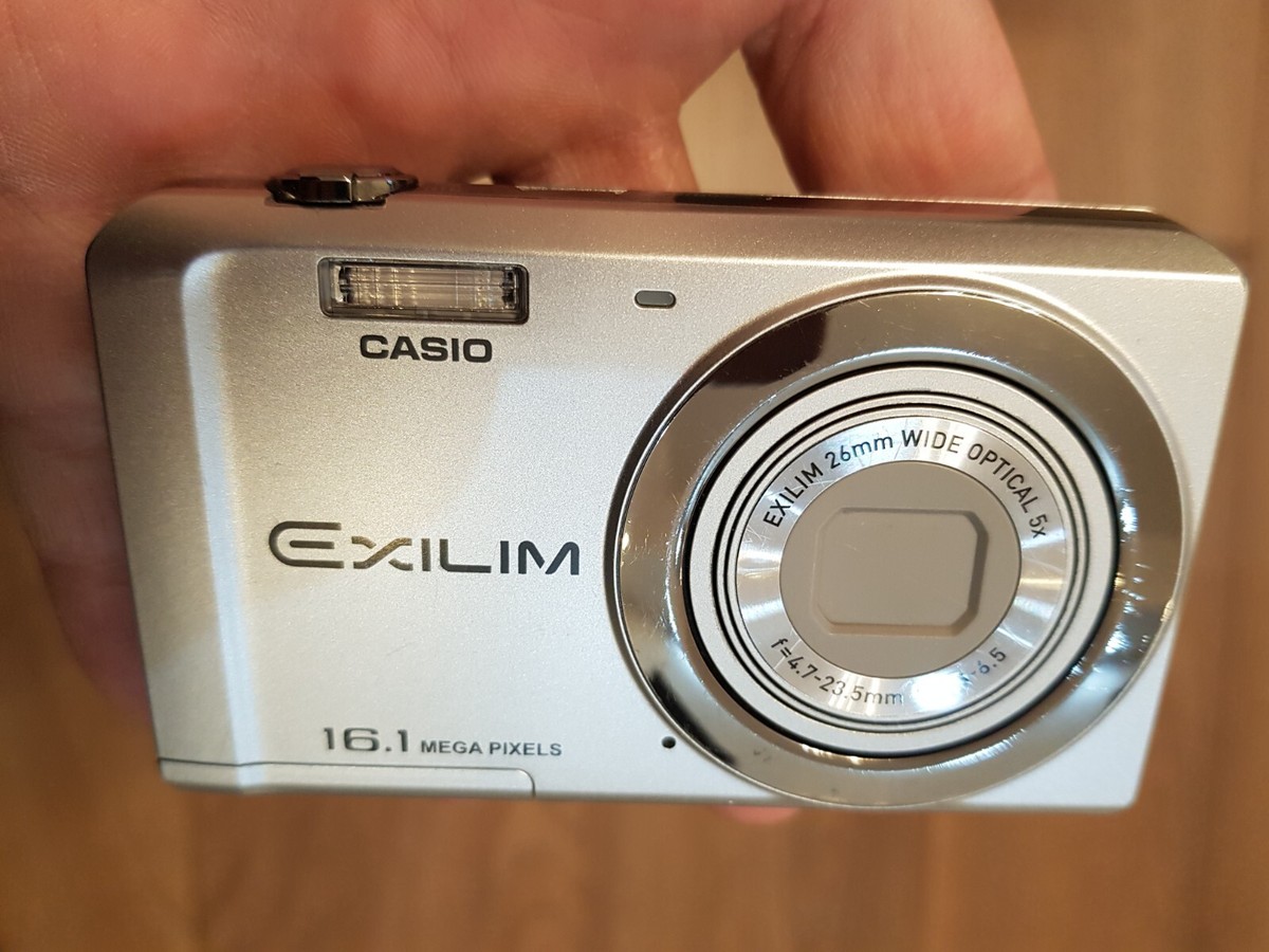 Excellent!! CASIO EXILIM EX-Z28 Silver 16.1 MP Digital Camera | eBay