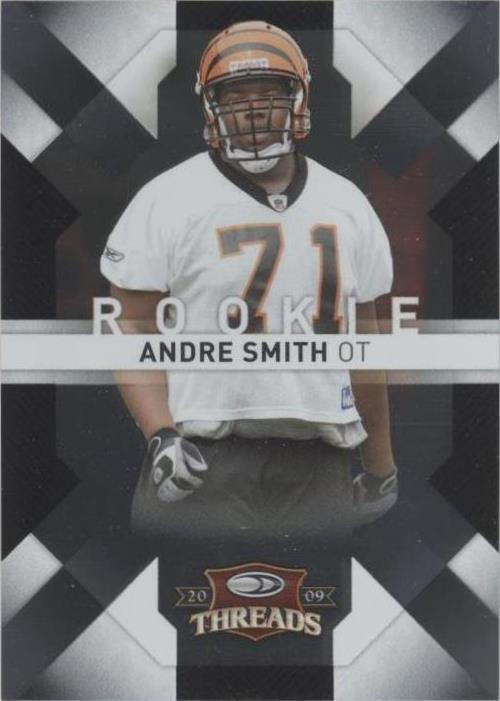 2009 Donruss Threads - Rookie Andre Smith #105 /999 (RC) for sale ...