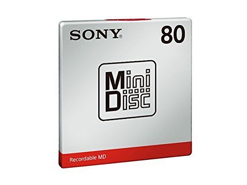 X5 Sony Japan Audio Mini discs MD 80min MiniDisc MDW80T