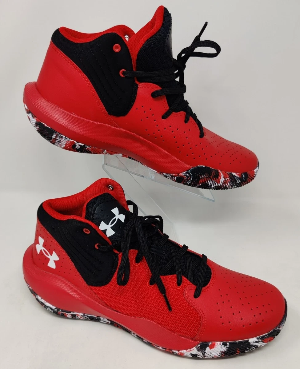 Under Armour Unisex Jet 21 3024260 600 Red Basketball Shoes M 11.5 W 13