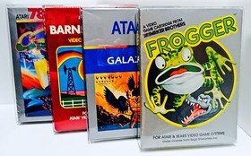 10 Box Protectors For ATARI 2600 / 5200 / 7800 Video Games