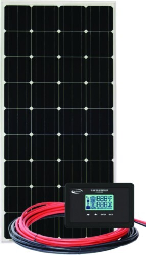 Go Power! 83299 Retreat Solar Charging Kit w/Controller, 100