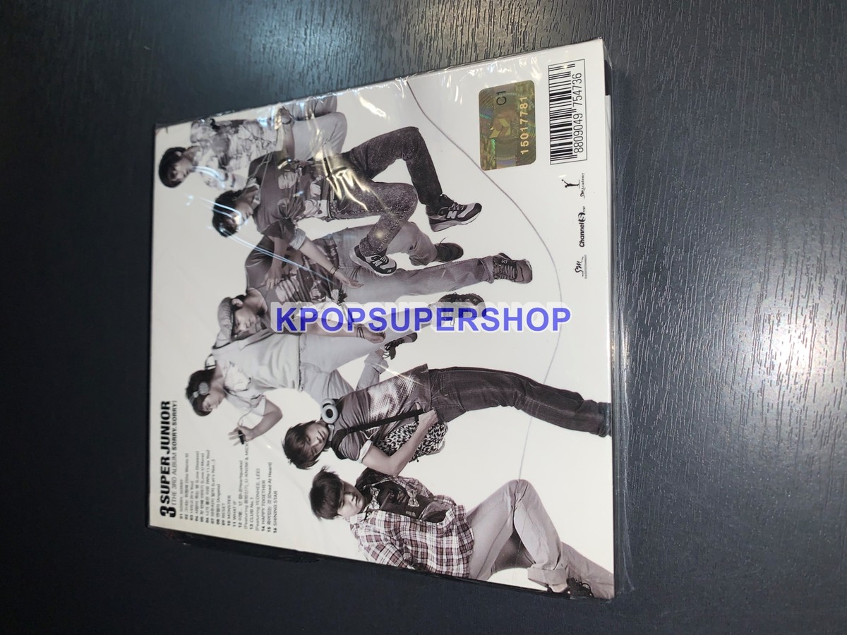SUPER JUNIOR SORRY,SORRY  ジャケカ　ヒチョル　CD Sorry Sorry by Super Junior (CD, 2011) for sale online | eBay