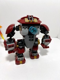 LEGO Ninjago Movie :  Fire Mech 70615 (2017) + Hulkbuster 76104