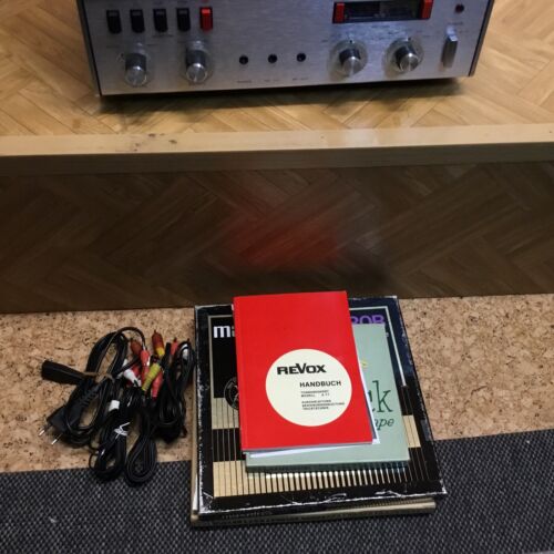 REVOX A77 Tonbandgerät Gebraucht ,mit Viel Zubehör Nr G 002033 selten. Lesen. - Bild 17 von 18
