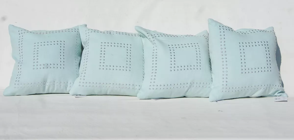 Duck egg blue top cushion covers ebay